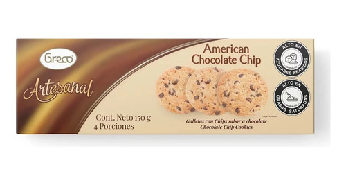 Galletas American Chocolate Chips