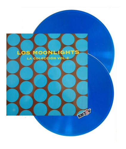 Los Moonlights La Coleccion Volumen 2 Azul Blue 2 Lp Vinyl