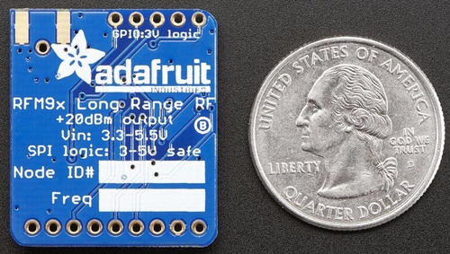 Transceptor De Radio 868 O 915 Mhz Rfm95w Lora Id:3072