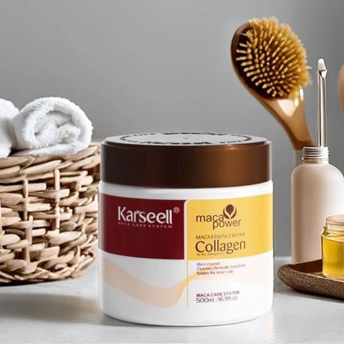 Mascara Y Aceite Capilar Karseell Collagen
