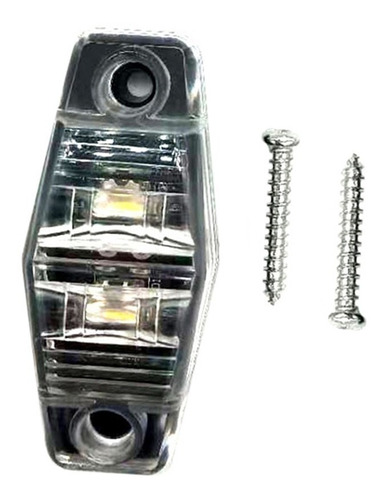 X2 Luz Led Lateral Bivoltaje Luz De Trocha 12v-24v/ Ryc