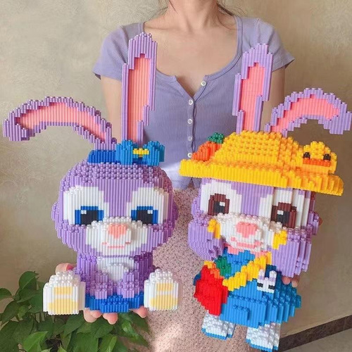 Juego De Bloques De Construcción Para Niños Starry Rabbit Pu
