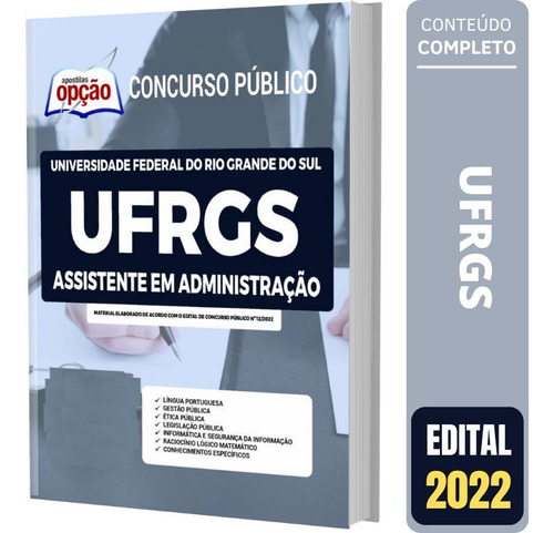 Apostila Ufrgs - Assistente Em Administração