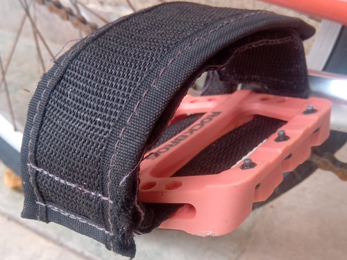 Imagen 6 de 6 de 1 Par De Correas De Nailon Para Pedal De Bicicleta Fixie