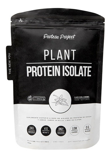 Protein Project Isolate 908gr Vegan Pea Saborizada
