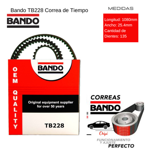 Correa De Tiempo Mazda 626 2.0 1993