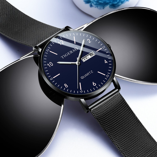 Reloj Mecánico Moderno Para Hombre Ultrafino Para Adolescent