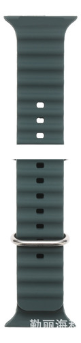 Verde Oliva - 38/40/41 Mm - Compatível Com Pulseira De Silic
