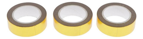 Rollo De Cinta Adhesiva Adhesiva Decorativa De 3 Rollos En B