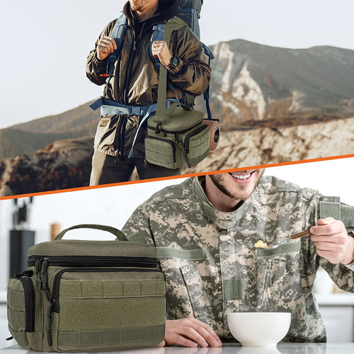 Lunch Box Opux Tactical Insulated For Men Adult Olive