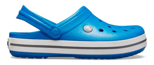 Crocs Originales Crocband Bright Cobalt Charcoal Azul Claro 