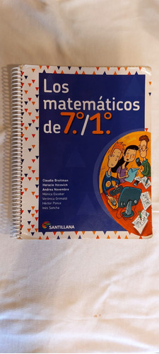Los Matematicos De 7to / 1er. Santillana