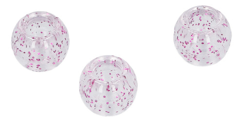 Perlas Grandes Con Agujeros Para Cabello Suelto, 200 Unidade