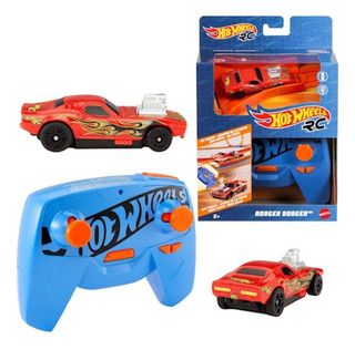 Carro Hot Wheels Control Remoto Rc 1:64 Track Builder Mattel