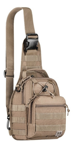 Bolsa Tática De Ombro Bornal Patrulha Coyote 7 L Br Force