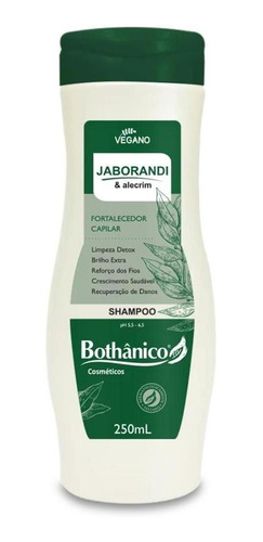 Kit Jaborandi Fortalecedor Shampoo E Máscara 250ml Bothânico