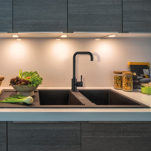 Torneira Cozinha De Mesa Loren Loft Lorenzetti Fosco Preto