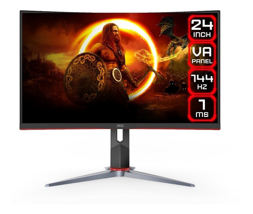Monitor Gaming Aoc C24g2 236 144hz 1ms