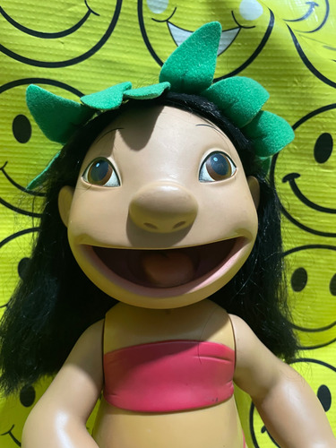 Lilo De Lilo Stich Muñeca Año 2001 Hasbro 28 Cm No Funciona (Usado)