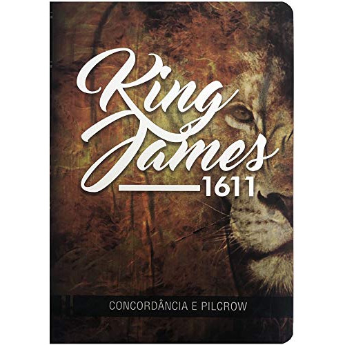 Libro Biblia King James 1611 Com Concordancia - Leao