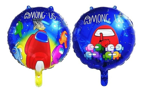 2 Globos Among Us Double Side