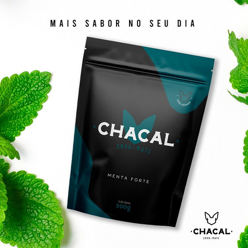 Erva Mate Terere Chacal Menta Forte 500g
