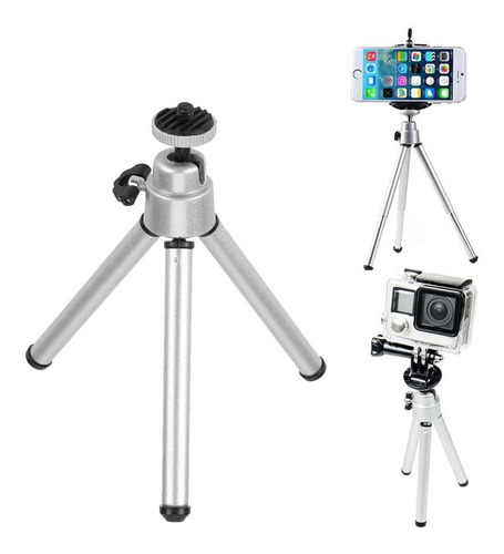 Mini Tripode Extensible Universal Camaras Celular Gopro