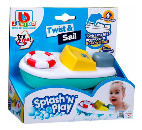 Lancha Burago Junior Splash´n Play Twist & Sail +12m