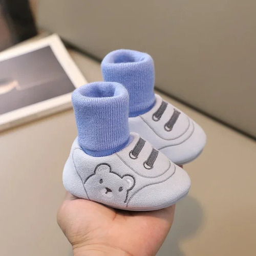 Calcetines Para Bebés Con Suela De Goma Suave, Zapatos Para