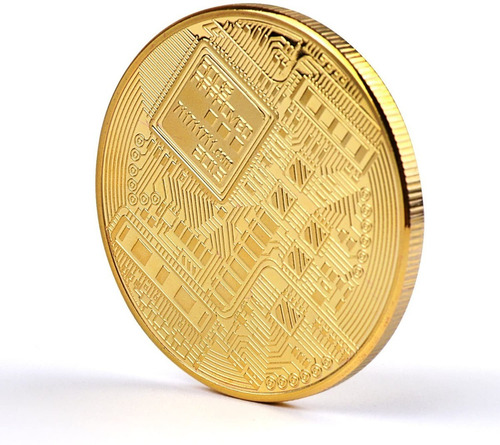 Imagen 2 de 10 de Bitcoin Moneda Fisica Criptomoneda De Coleccion Crip000066