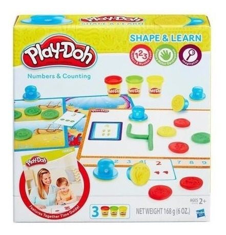 Brinquedo Play Doh Aprendendo Os Números Hasbro B3406