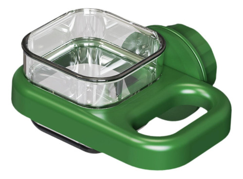 Tazón De Alimentación De Alimentos Para Periquitos Verde