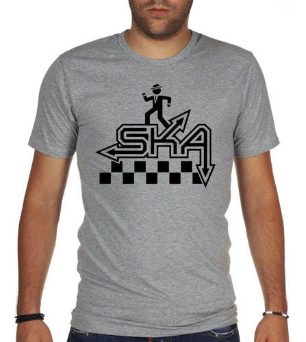 Remera De Hombre Ska Flechas Baile Disco Musica Silueta