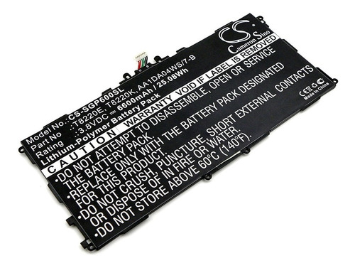 Bateria Compatible Samsung Galaxy Sm-p600 Note 10.1 2014