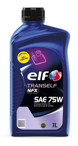 Elf Tranself Nfx 75w (reemplaza Nfj 75w80) Bidon 1l         