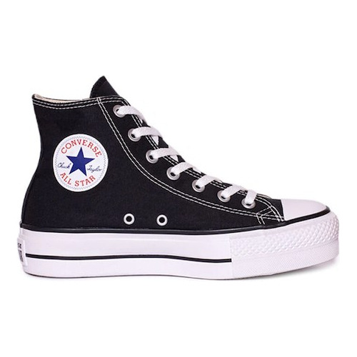 Zapatillas Converse Lift Hi Botas Plataforma Lonas Asfl70