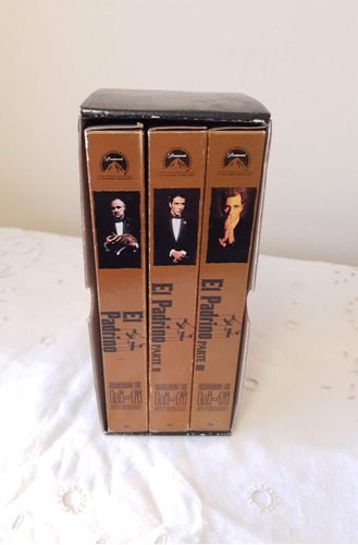 Coleccion El Padrino Saga Completa Vhs C/ Bonus Entrevistas