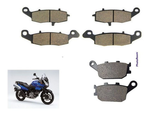 Balatas Delanteras Y Traseras V Strom 650 Suzuki 04-18