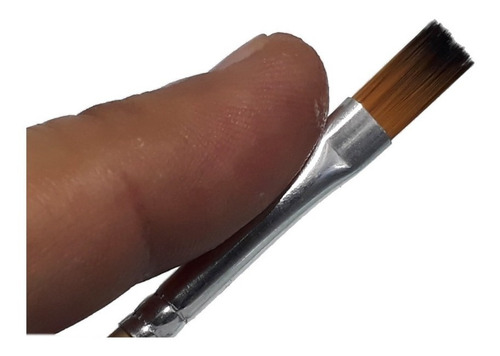 Pincel Formato Chato 424 6 Konex Ocre Condor 88650