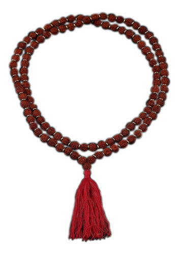 Colar Japamala De Rudraksha, 8mm, 50cm. India - 61913211