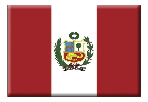 Ímã Da Bandeira Do Perú