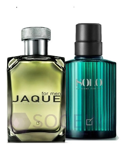 Perfume Jaque + Solo Hombre Yanbal Orig - mL a $630