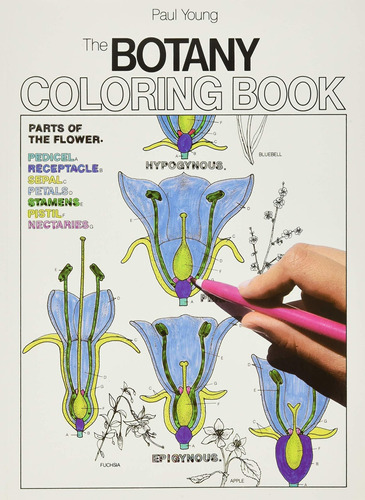 Libro Botany Coloring Book Nuevo