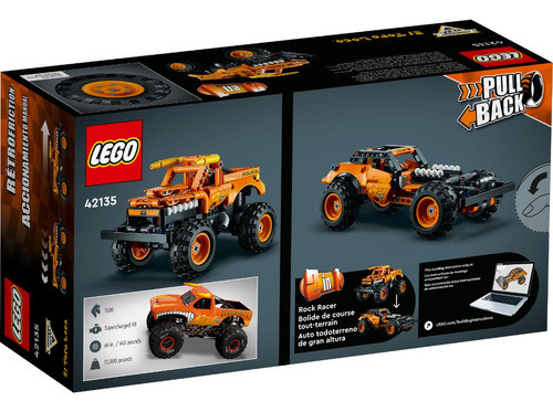 Imagen 3 de 9 de Lego® Technic Monster Jam El Toro Loco
