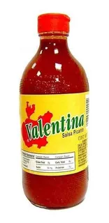 Salsa Picante Valentina 100% Mexico Etiqueta Amarilla 370 Ml