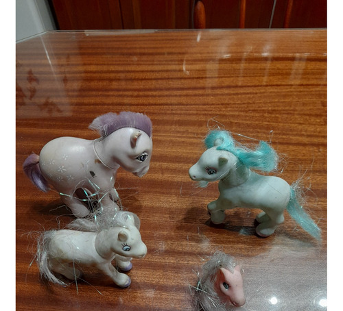 Lote X 4 Muñecos Pony