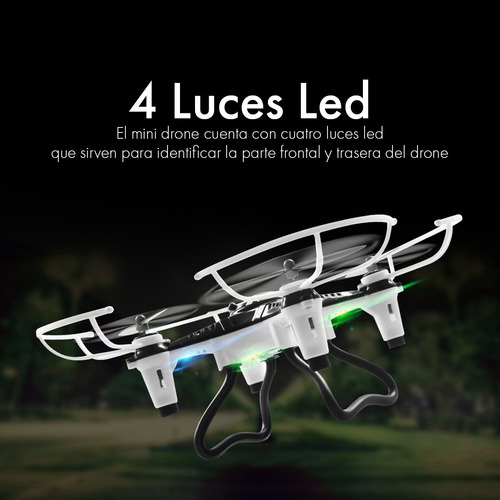 Imagen 7 de 10 de Drone Mini Wifi Gps Flip 360ª Luces + Joystick Y Cámara Hd