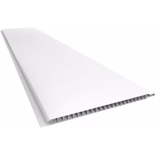 Cielorraso Machimbre Pvc Blanco 14.5mm X 6mts X 20cm