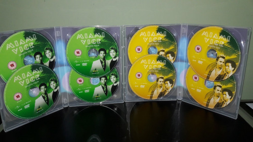 Imagem 8 de 8 de Dvd Box Miami-vice - A Série Completa E Dublada ( 32 Dvds )