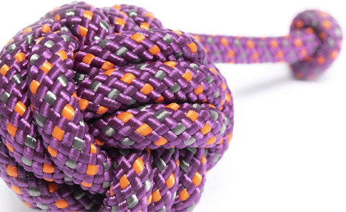 Roscoes Pet Products - Bola De Cuerda Trenzada Con Un Nudo D